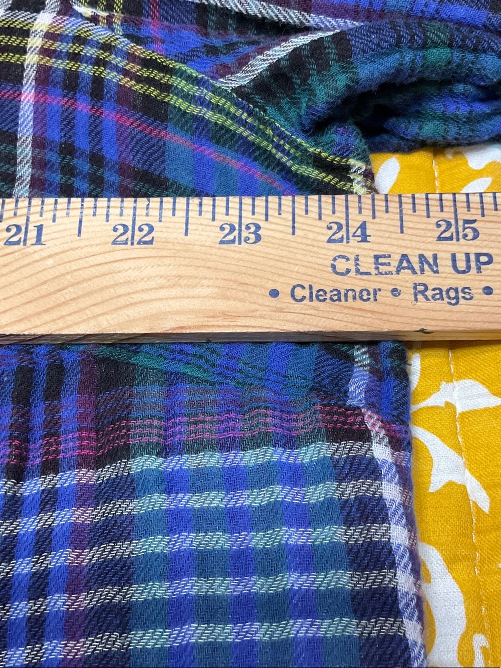 True Craft Blue & Purple Plaid Long Tunic/ Dress - Picture 3 of 14
